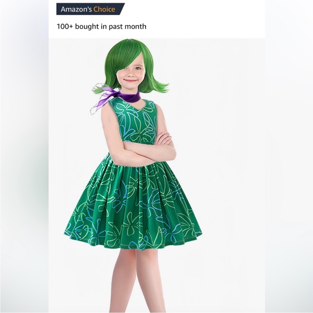 Inside Out Disgust costume